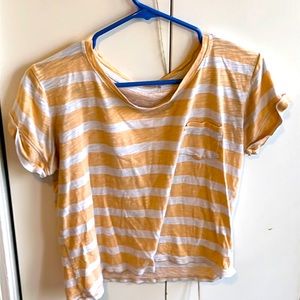 Yellow and white crop